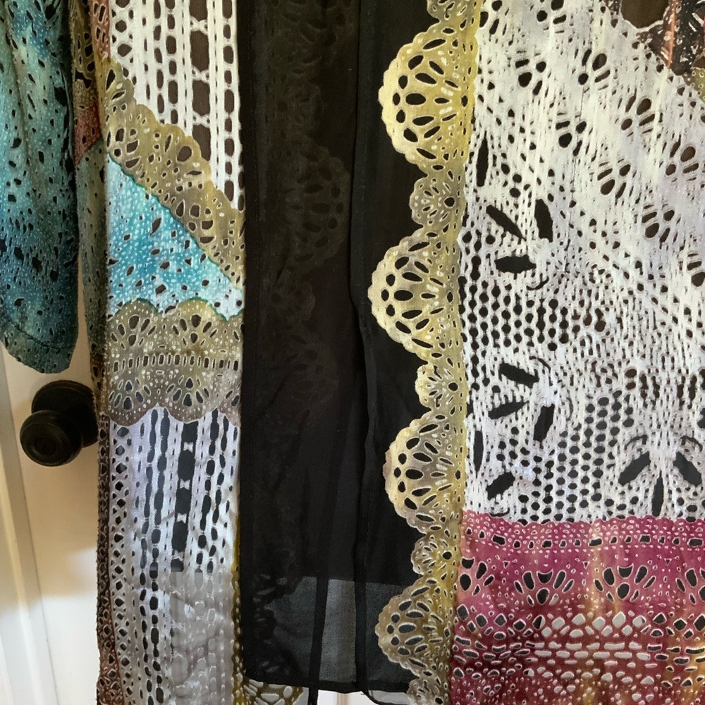 NWOT…CITRON SANTA MONICA…silk duster - Picture 4 of 8